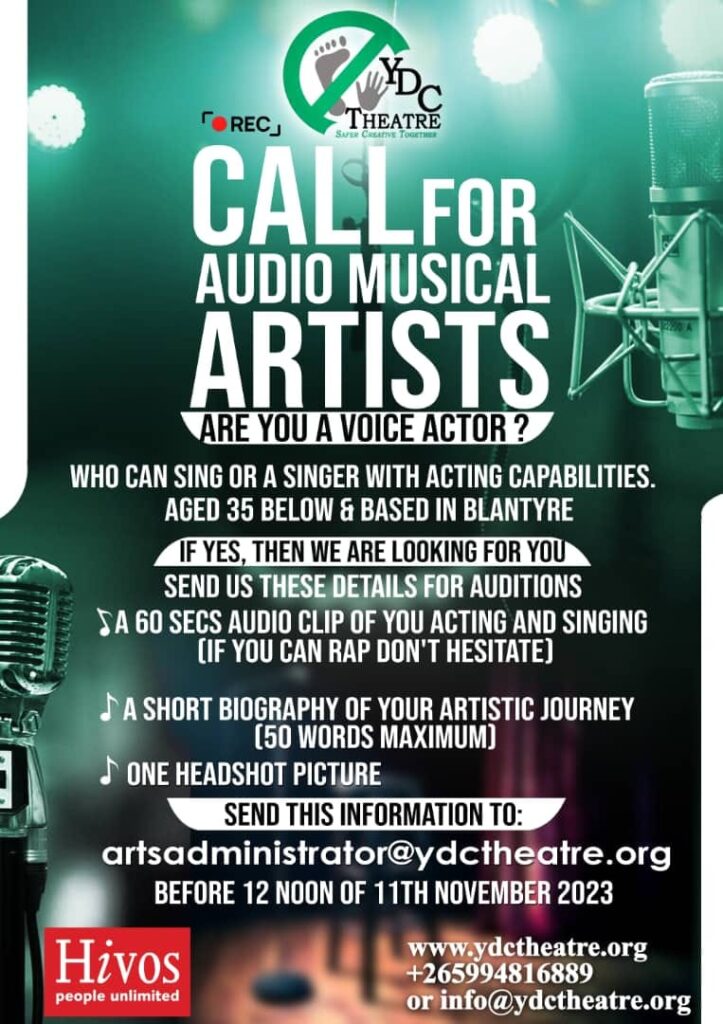 Call for Audio Musical Artists